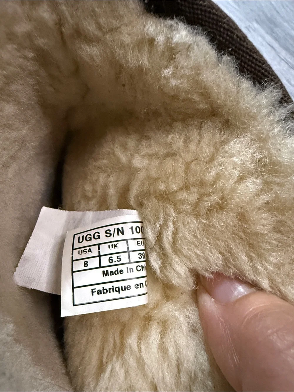 UGG Women's Brown Shearling-Lined Winter Boots